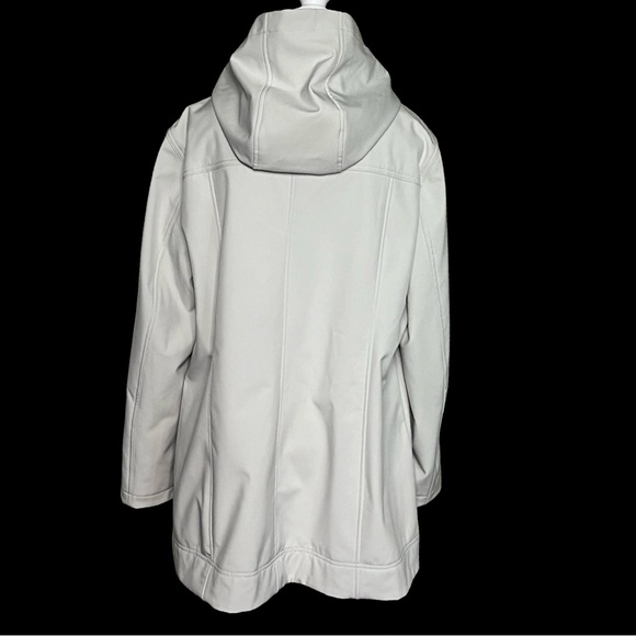 ANDREW MARC Long Softshell Utility Jacket Water Repellent XXL Utility Essential - Picture 3 of 7